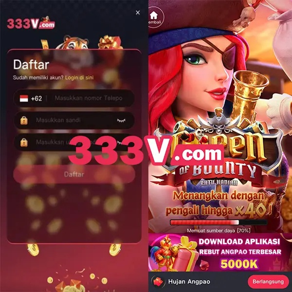 333v Masuk - 333v Resmi